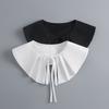 Women Dress Shirt Detachable Collar Women's Lapel Fake Collar Shawl Shoulder Wraps for Sweater False Collar Fuax Cols Accessory