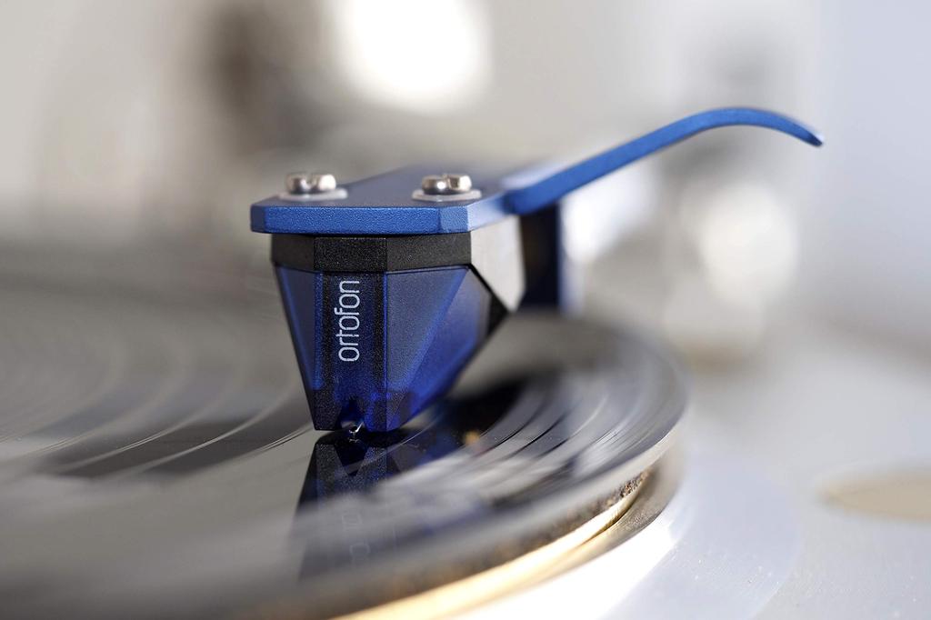 ortofon 2M Blue Ortofon MM Cartridge Stereo Solid Oval Needle Listening Only