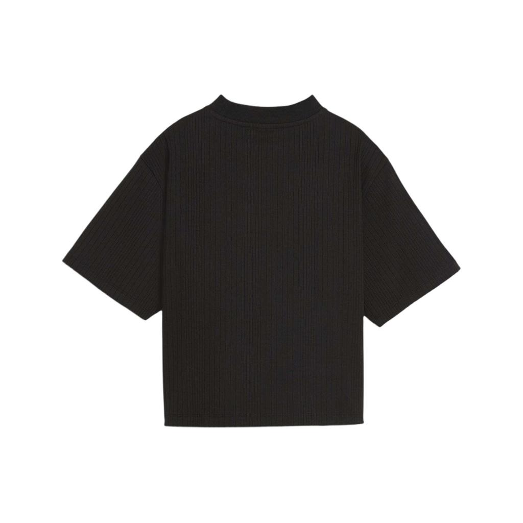 PUMA T Shirts Women's Black Half Turtleneck Moderate Other 626071-01