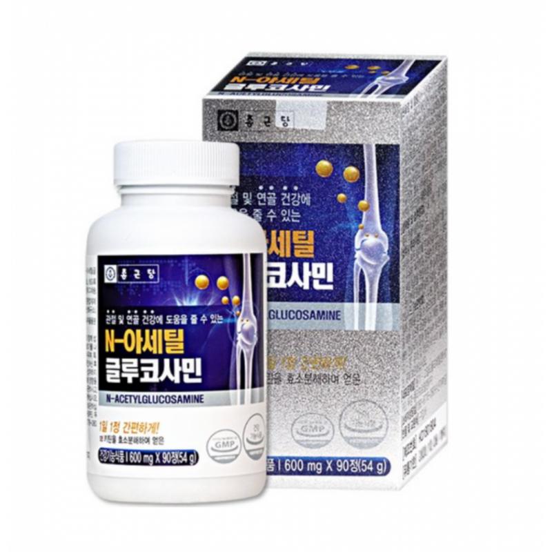 N-Acetyl Glucosamine Shark Cartilage Stiff Finger Bone Joint Joint Cartilage Ankle Wrist Foot Hand Ligament, 90 Tablets, 1 Piece