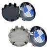 BEKV7 4pcs 56MM 68MM Car Wheel Hub Center Cap Badge For BMW X1 3 X5 E70 E71 M3 F30 F20 F10 F11 G30 E36 E46 E53 E90 E91 E60 E61 E93