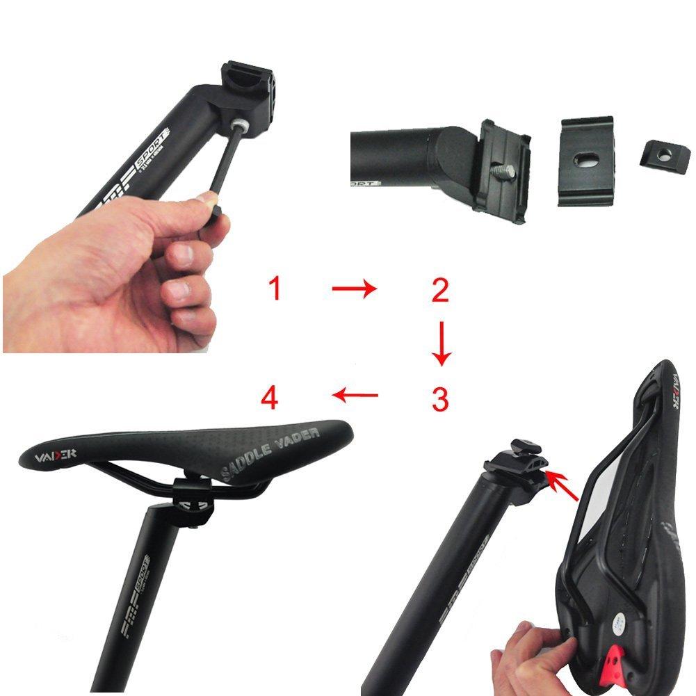 UPANBIKE Mountain Bike Road Bike 35cm Seat Post 25.4 27.2 28.6 30.4 30.9 31.6mm (25.4mm)