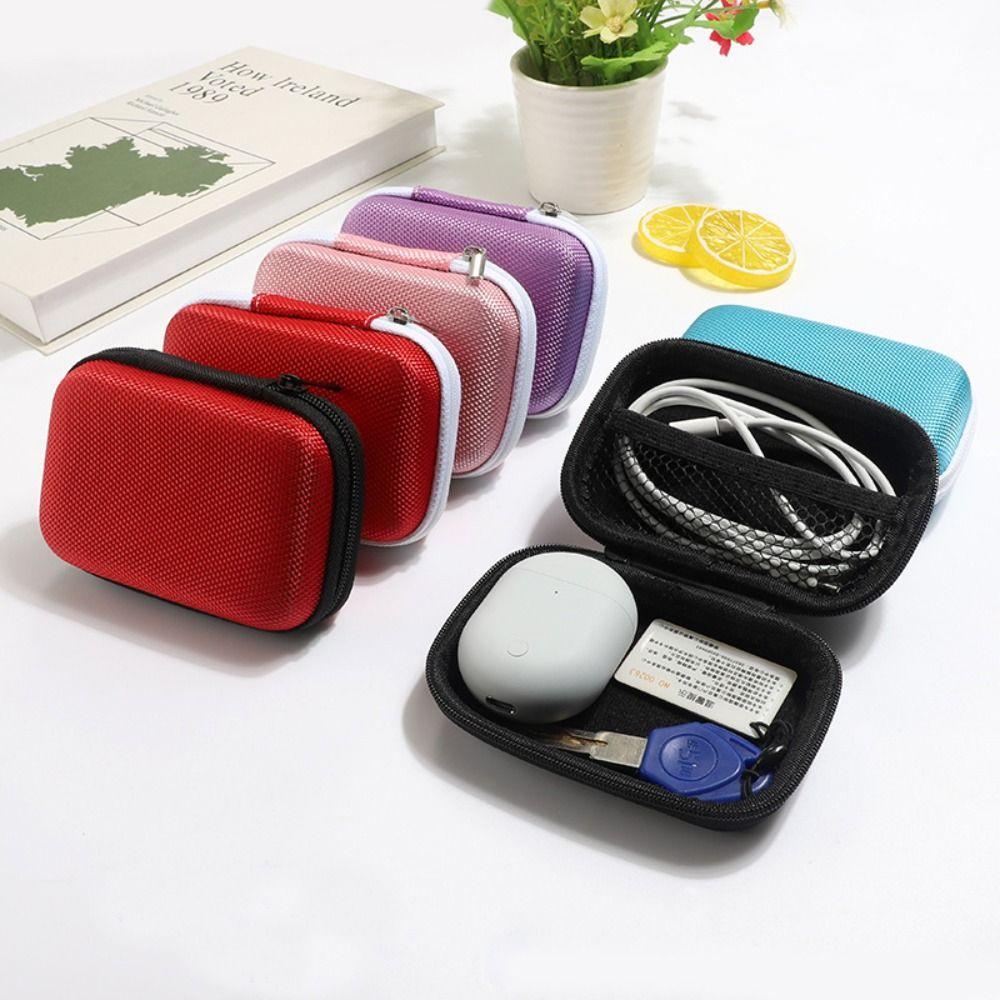 Portable Earphone Bag Multicolor EVA Bag New Storage Card Games Box
