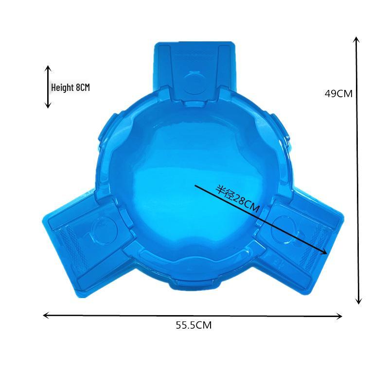 Super Large Thickened Beyblade Arena: Hurricane Battle Soul Armor Disc