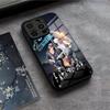 Чехол для телефона с изображением группы S-Scorpions для IPhone 17 Air 16 E Pro Max 15 14 13 Mini 12 Pro 11 Max Plus Черная стеклянная крышка