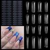 Nails Mold False Tips Poly Nail Gel French Line French Forma Dual Sticker for Dual Forms Silicone