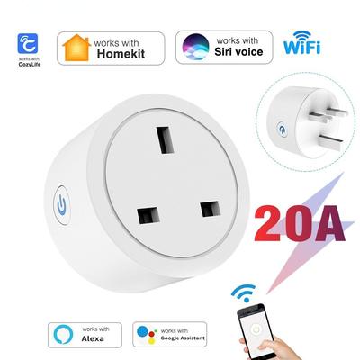 Homekit 16a UK Plug Wi-Fi умная розетка адаптер умный дом с Apple Siri Alexa Google Home Cozylife