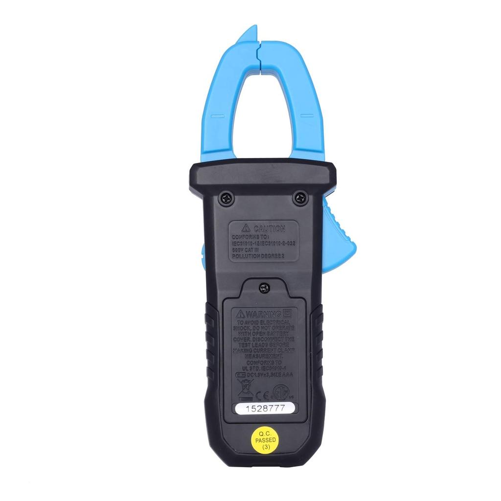 BSIDE ACM03 Plus Цифровой токоизмерительный клещевой мультиметр Автоматический выбор диапазона Тестер напряжения/тока AC/DC/Сопротивления/Частоты/Емкости Синий