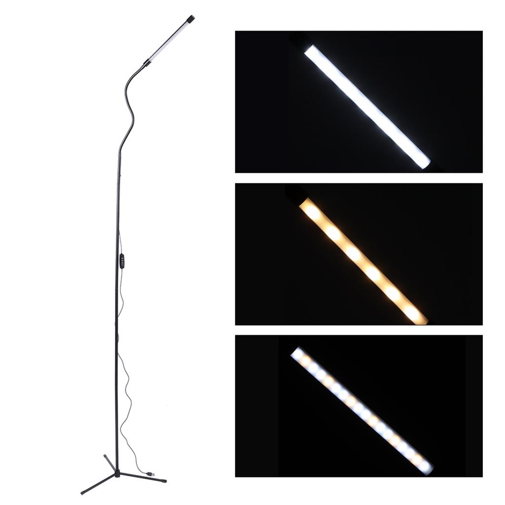 LED Floor Light Modern Timing Eye Protection Dimmable Study Piano Light for Home 100?240V