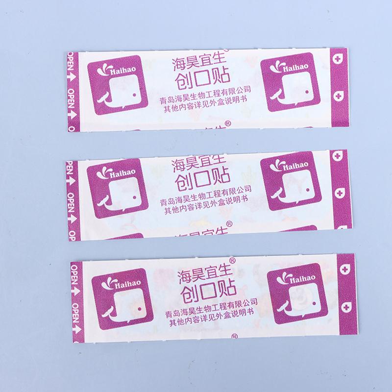 100 шт., клейкие повязки, пластыри для ран, пластыри для детей, с мультяшным рисунком, водонепроницаемые, гемостаз, детские пластыри, наклейки