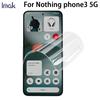 Для Nothing Phone 3 5G Стекло IMAK Гидрогелевая пленка 4-го поколения Полное покрытие Защитная пленка для экрана