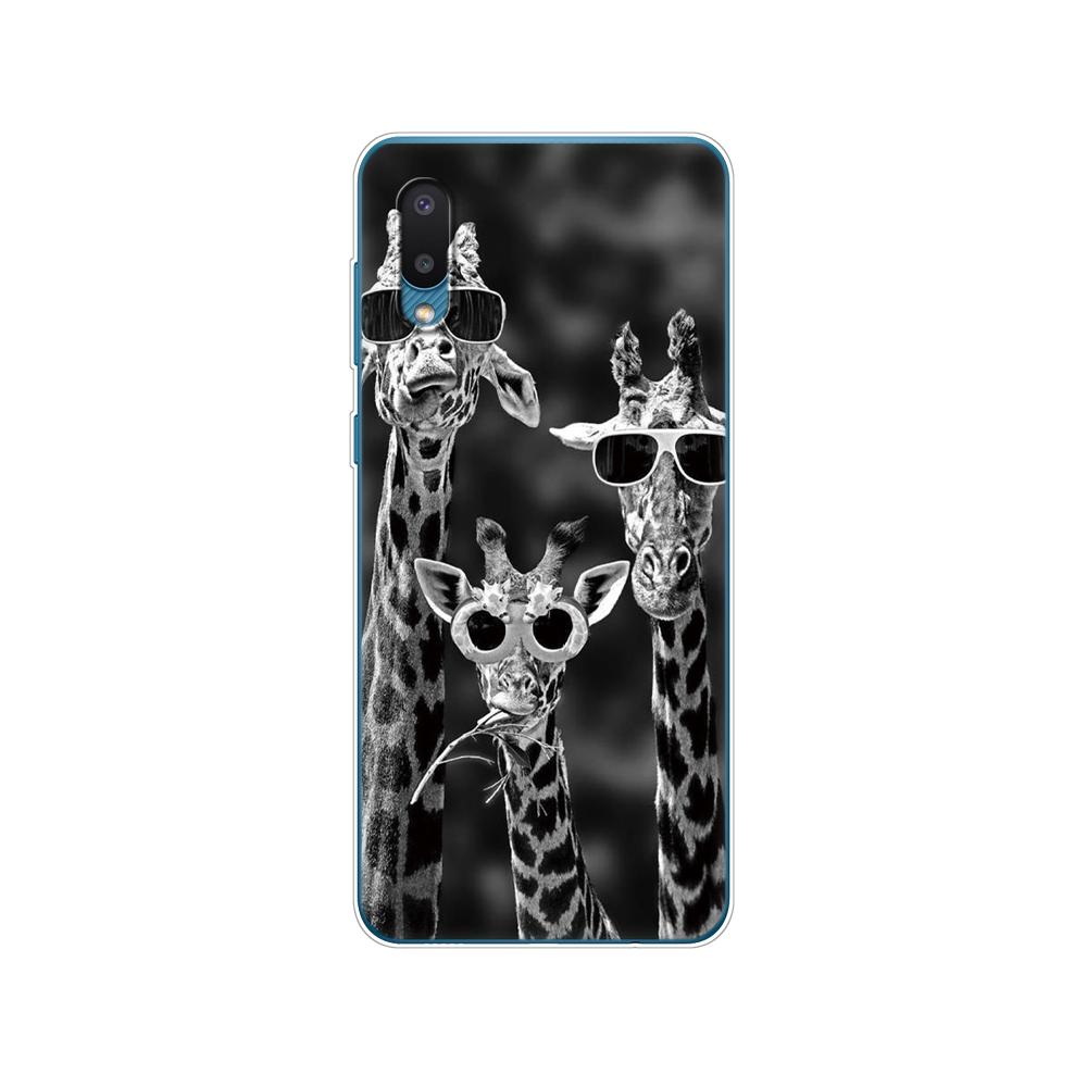 Чехол для Samsung A02 M02, мягкий силиконовый чехол из ТПУ для телефона Samsung Galaxy A02 Galaxy M02 SM-A022G a022, бампер 6,5 дюймов с цветком