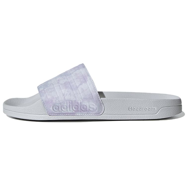 Adidas Adilette Shower Durable Non-Slip Slide Sandals Women Footwear Purple Gray FZ2855