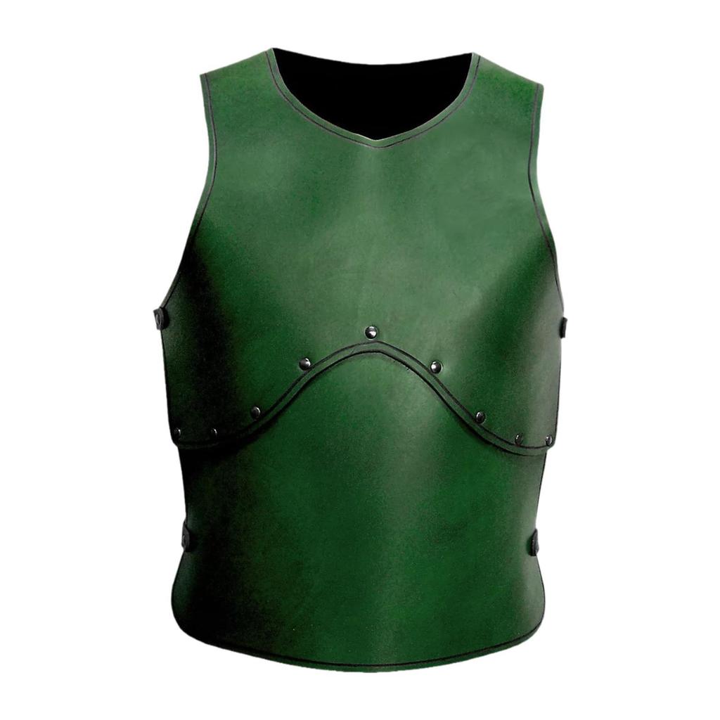 Medieval Chest Armor Retro Style Knight Decorative PU Leather Armor for Festive