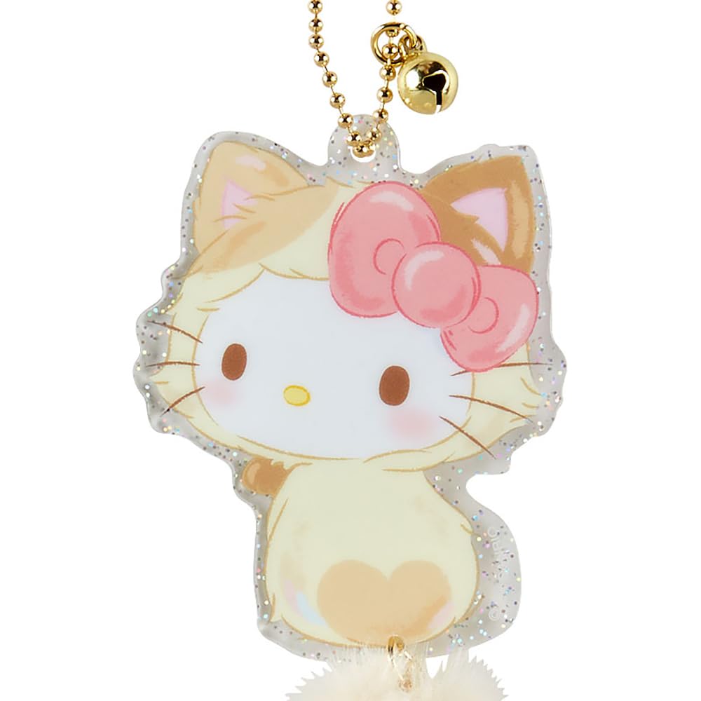 Sanrio Sanrio Love Cat Series Tail Acrylic Charm Hello Kitty Hello Kitty Character 15 X X Cm 808229 SANRIO (SANRIO) Kitty-chan 5.5 2.5
