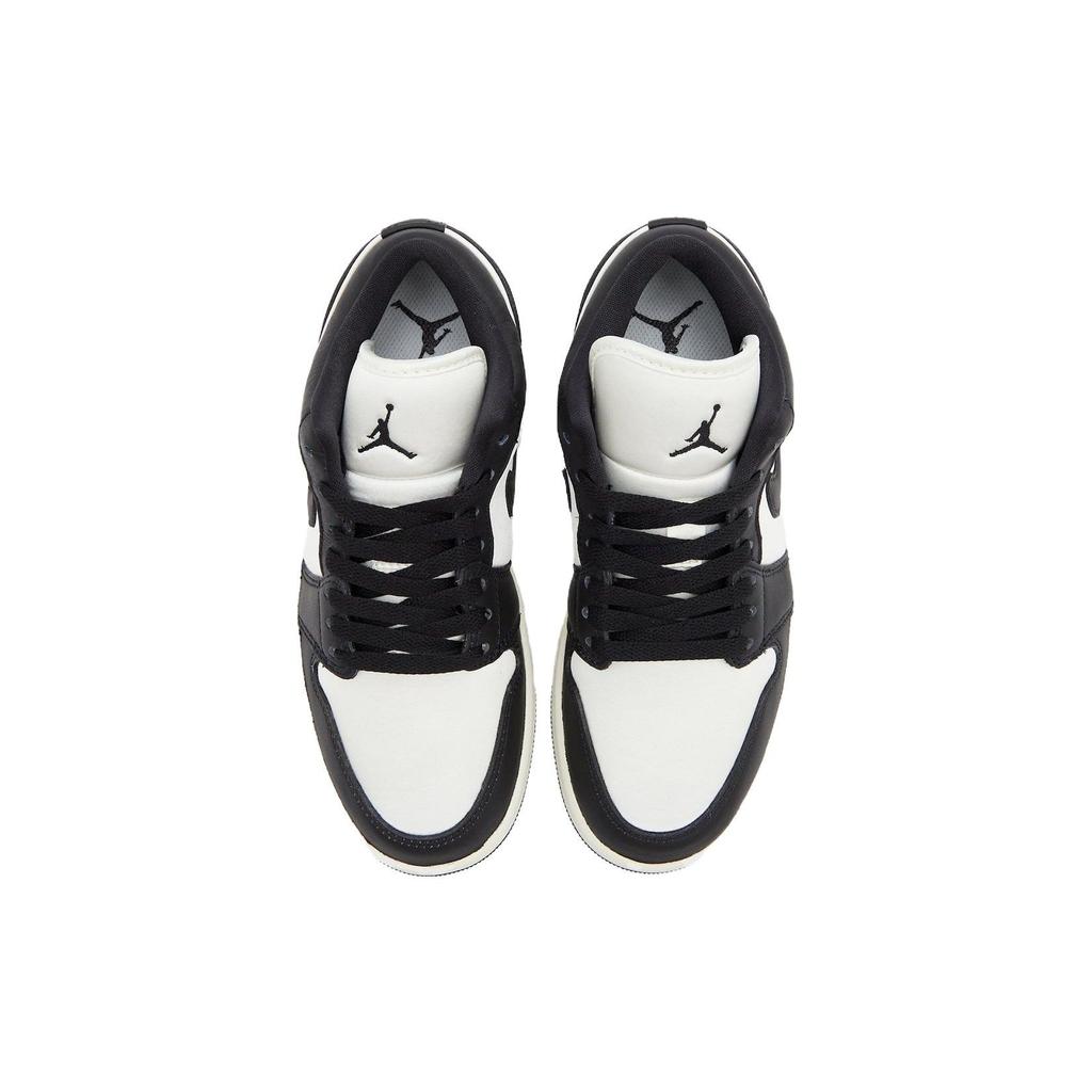 Женские кроссовки Air Jordan 1 Low SE Vintage Panda кремового цвета с парусом FB9893-101