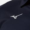 Mizuno Training Wear MCL Polo Deep Japan Size M to Japanese size Shirt, 32MA9176, Navy, (equivalent M)