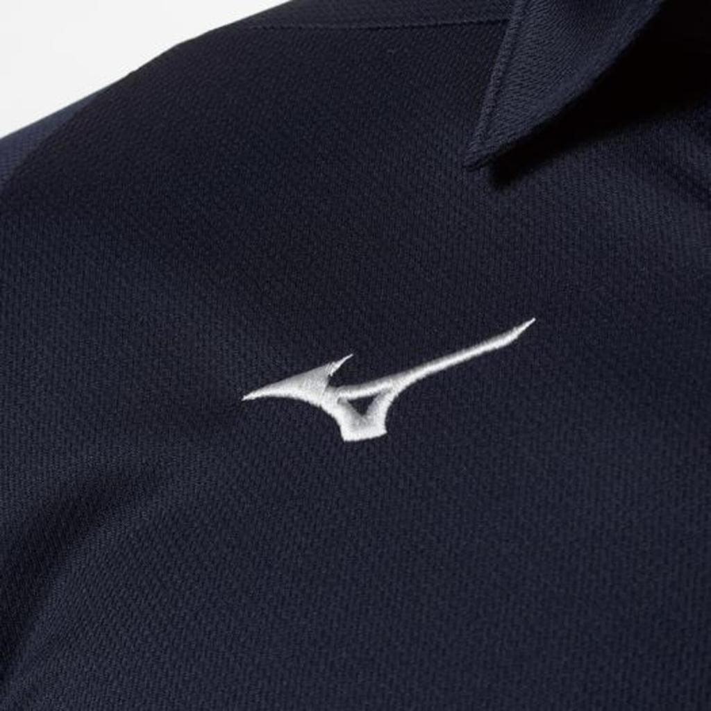 Mizuno Training Wear MCL Polo Deep Japan Size M to Japanese size Shirt, 32MA9176, Navy, (equivalent M)