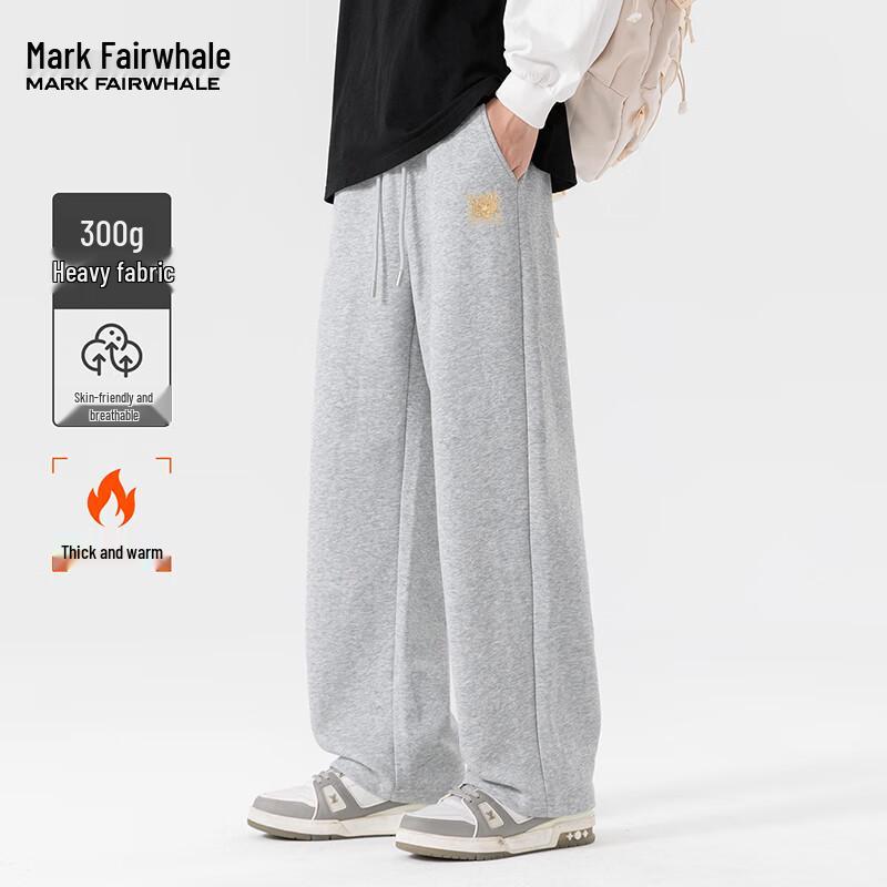 Mark Fairwhale Men's Autumn Heavyweight Straight-Leg Casual Pants
