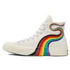Chuck Taylor All Star 1970S Вышивка граффити Высокие эспадрильи Унисекс Радужные цвета