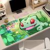 Игровой коврик для мыши Аниме Покемон Бульбазавр Большой Геймерские Игровые Аксессуары Скорость Клавиатура Резиновый Замок Край Настольный коврик Офис Ноутбук коврик для мыши