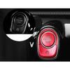 For Benz GLA Aluminum Cover Trim -22 Red Car Inner One-Click Startup Button