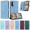 Чехол-кошелек Curte из коровьей кожи для Samsung Galaxy Xcover 7 6 Pro 2 5 4 4S M13 M14 M15 M22 M33 M51 M52 M53 M62 A12 A13 A22