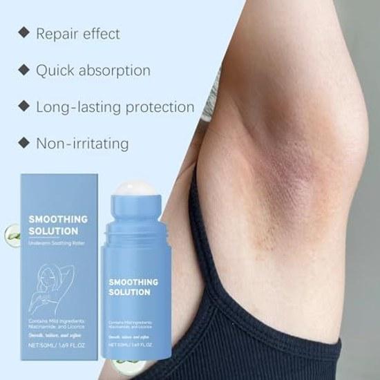 Aftershave roll-on serum ingrown hair reduction gently cleanses underarms moisturizing skin care womens shaving oil (1PCS)