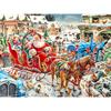 5D Diy Diamond Painting Cartoon Christmas Santa Gift Cross Stitch Kits Full Drill Embroidery Mosaic Art Picture Of Rhinestones