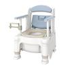 Aron Kasei Anju Portable Toilet Soft Toilet Seat Mist Blue FX-30S Rakuzo-kun 532-953