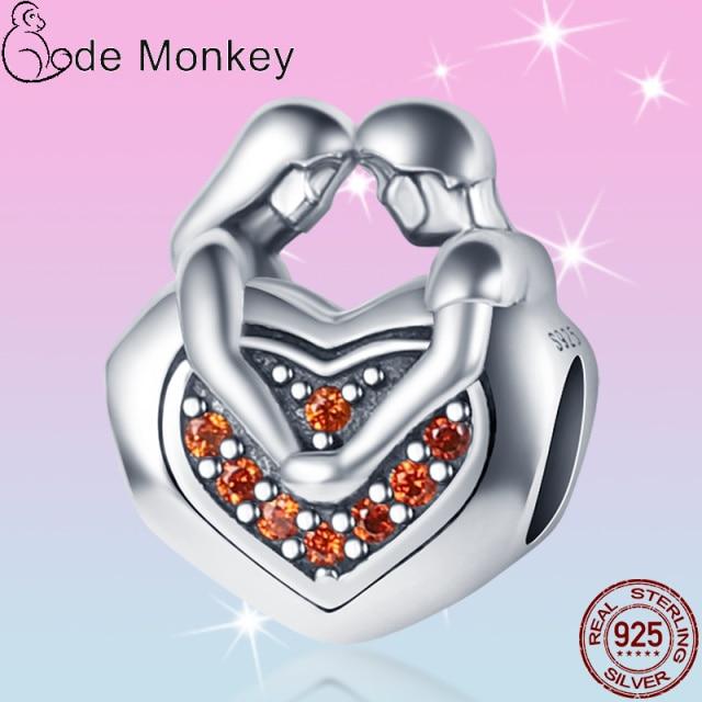 Plata Charms Of Ley 925 Silver Starry Sky Charms Air Balloon Charm Fit Fashion 925 Original Bracelets Pulseira Diy