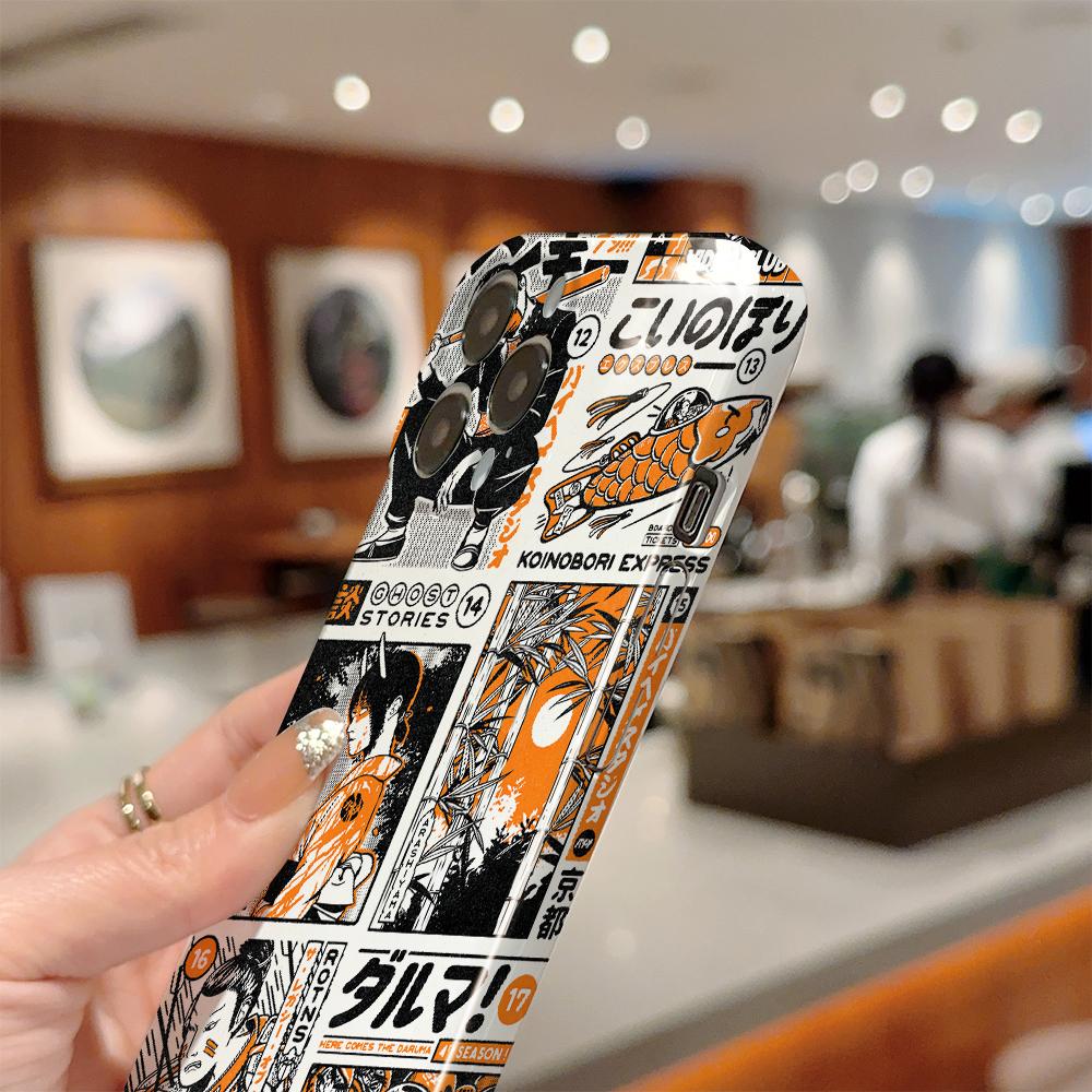 Все включено Пленка Чехол для телефона Мультяшный Модный дизайн Жесткий Чехол Полная защита Защита камеры для OPPO A60 A96 Reno12 Realme C53 C75