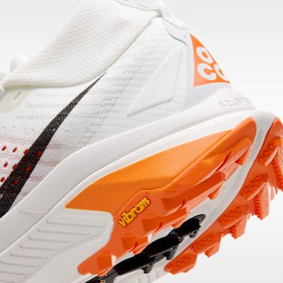 Women's Sneakers Nike Wmns ZoomX ACG Zegama 'Summit White Safety Orange Black'