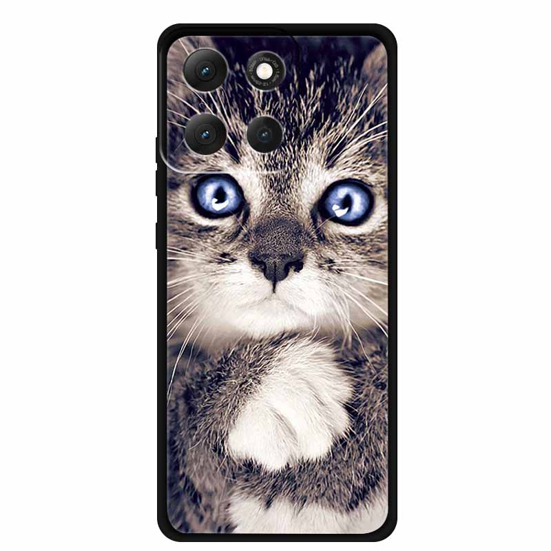 Чехол для Motorola Moto G86 Power 5G G 86 Power Мягкий ТПУ Силиконовые Задние Крышки Для Moto G86 Power Животные Расписной Тигр Лев Чехол