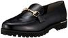 Carino CAWG22304 Women's Black Patent Leather Loafers, Size 23.0 Cm