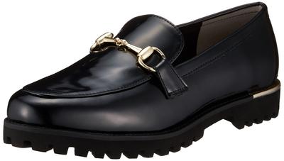 Carino CAWG22304 Женские лоферы из черной лакированной кожи, размер 23.0 см