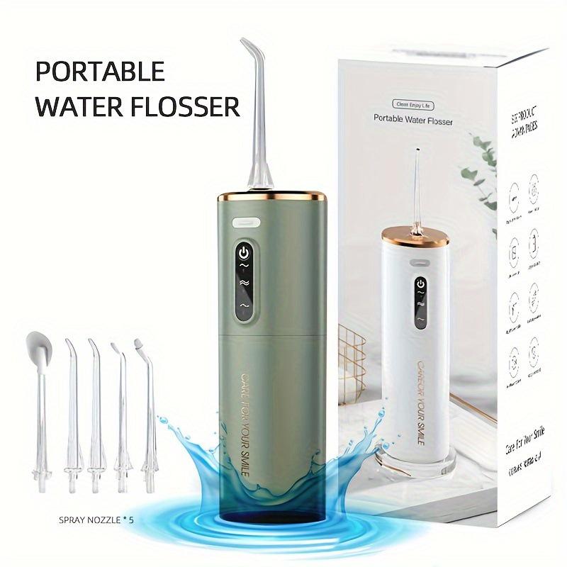 Portable Electric Orthodontic Oral Irrigator Handheld Water Flosser