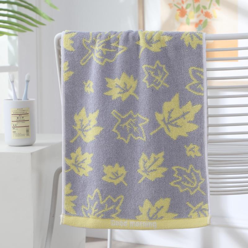Утолщенное полотенце из хлопка для ванной с высокой степенью впитываемости воды и мягкостью, подходит для взрослых мужчин и женщин в качестве полотенец для лица.
