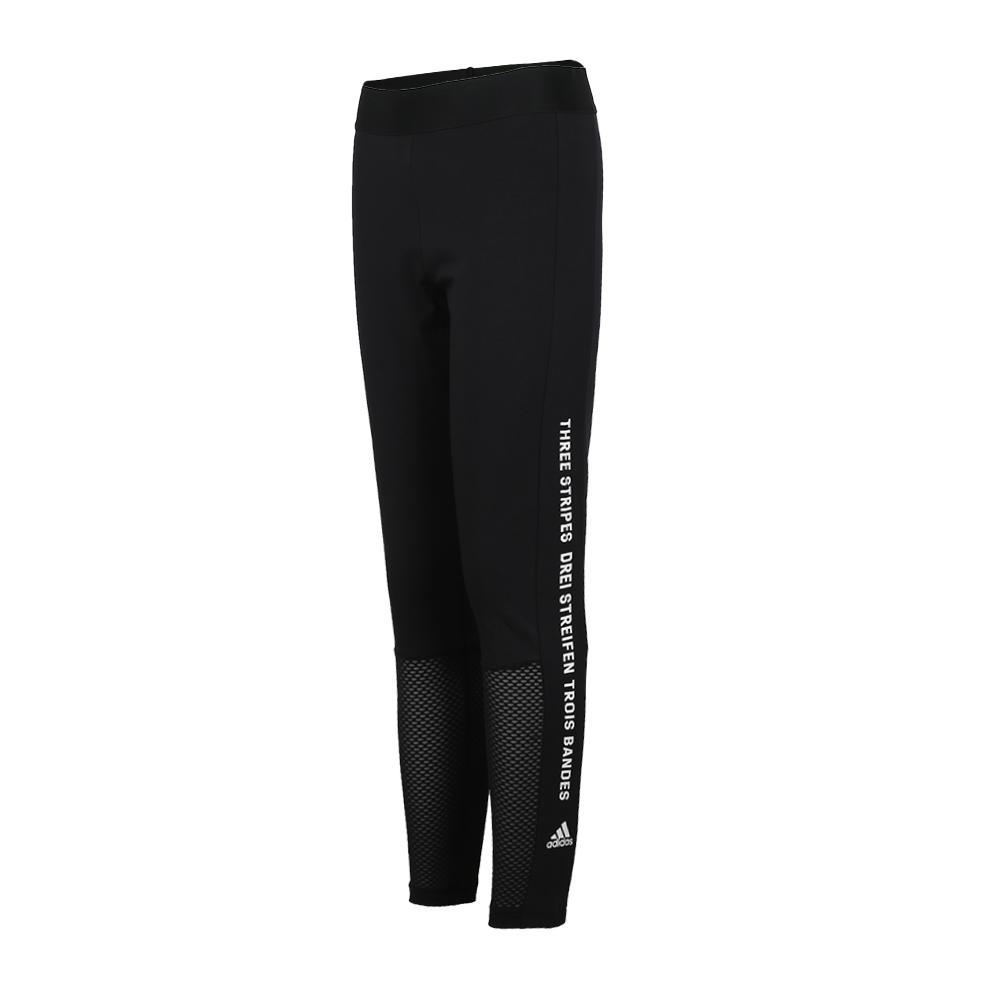 adidas Wsidtightq2 Эластичные облегающие однотонные длинные брюки трикотажные спортивные брюки женские плавки черные DU0240