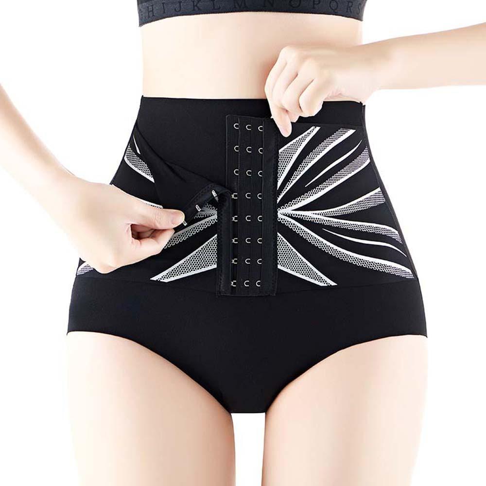 Утягивающие трусы для талии и ягодиц с застежкой, бесшовные трусики, женские, для платья, штаны для йоги
