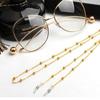 Holder Metal Eyeglass Beads Eyewear Man Fashion Women Silver Gold Sunglasses Reading Glasses Chain