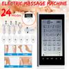 24 Modes 110-240V Ten Unit Electric Massage Pain Relief Muscle Therapy Stimulation Massager Adjustable Lightweight LCD Display