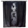 Тканевая шторка для душа Carbonite Мягкий полиэстер Серый Набор штор для ванной Аксессуар для домашнего декора С крючками