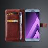 Чехол-кошелек для телефона с держателем для карт Samsung Galaxy A7 2017 A720F A7200 из искусственной кожи, откидной чехол-книжка в стиле ретро, чехол-кошелек Fundas Coque