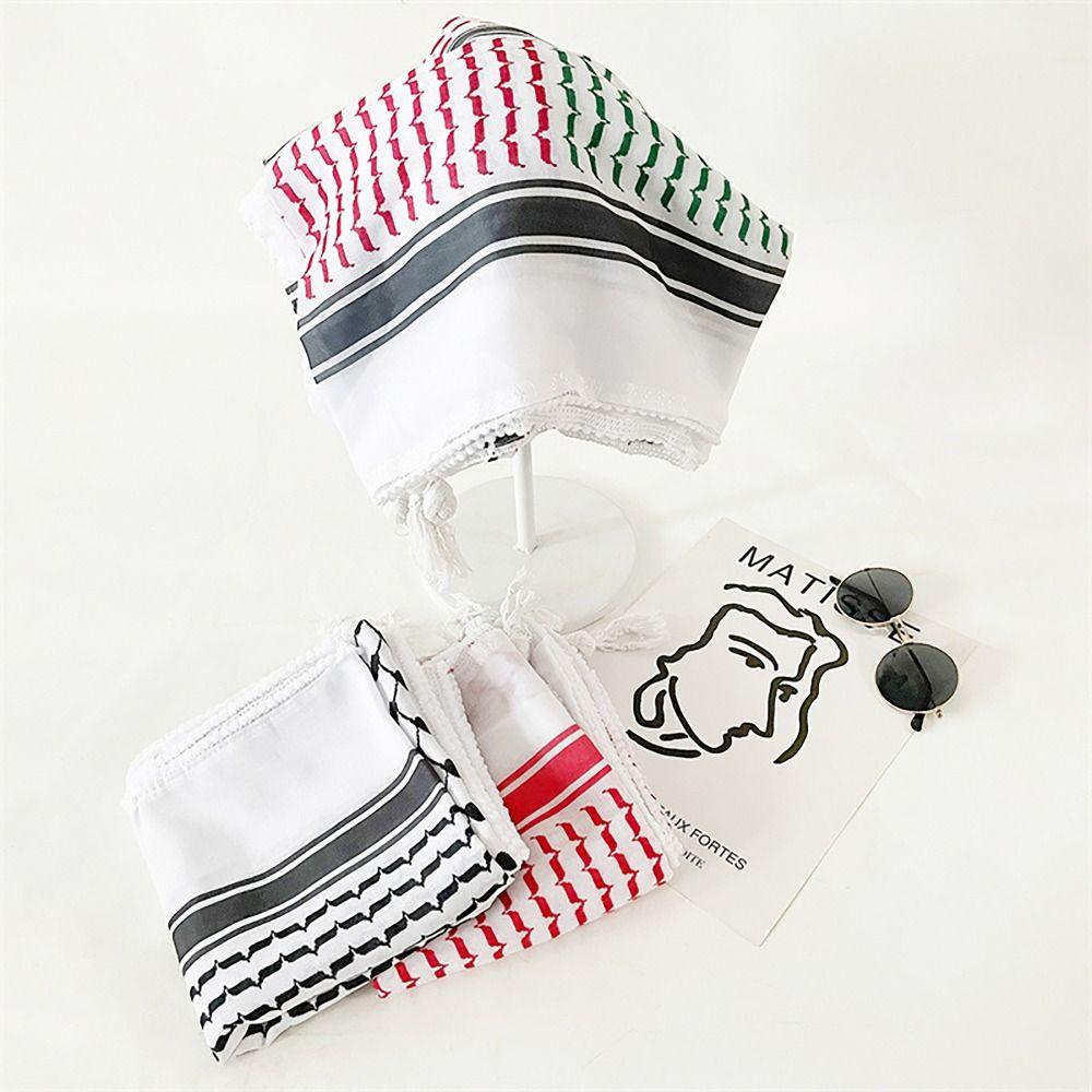 Платок-шарф с принтом, ветрозащитный, хлопковый платок на голову для мужчин и женщин, для пеших прогулок