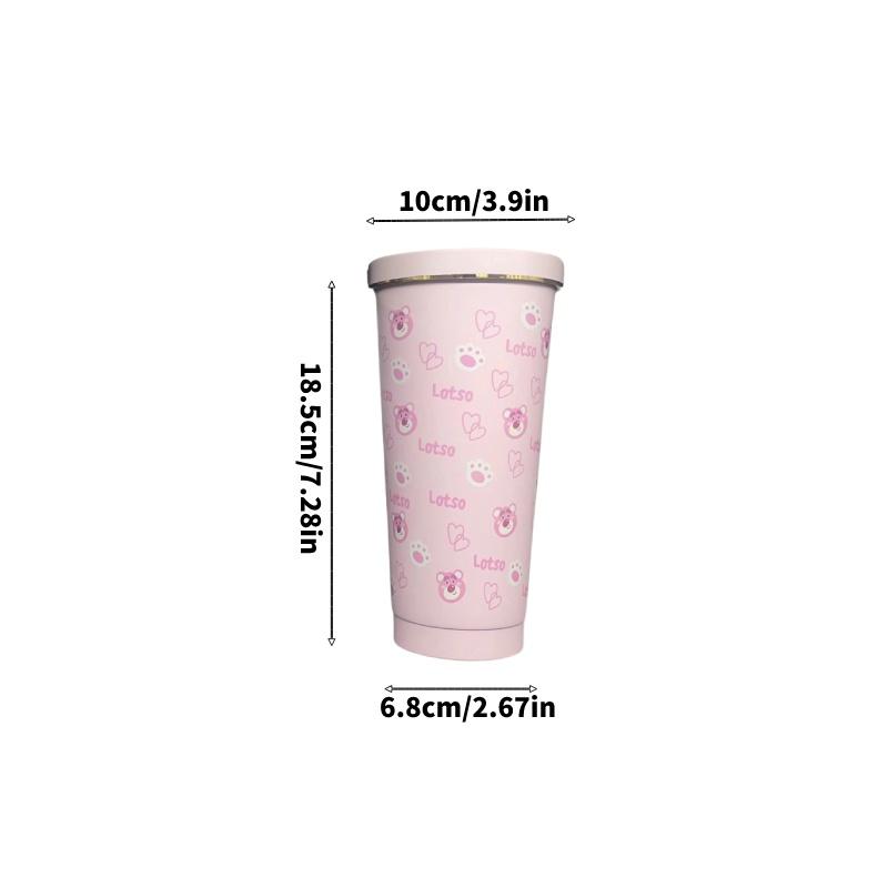 Keep Your Drinks Hot Or Cold For Hours With This Stylish Cartoon Thermos Cup