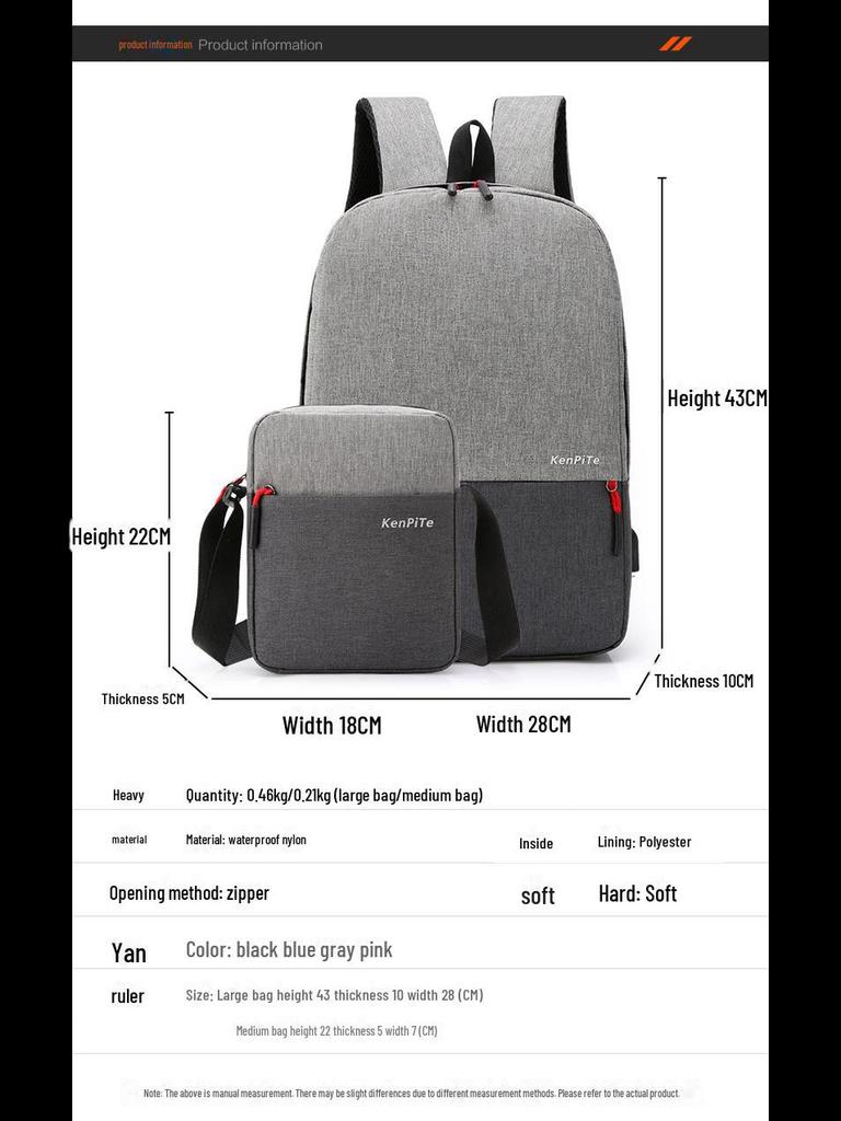 Feisha женский комплект из двух предметов: рюкзак Campus & Travel на одно плечо