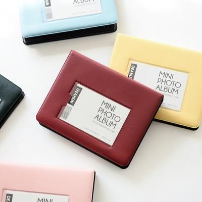 3-дюймовый карманный фотоальбом из ПВХ Instax Mini 8/9/11 Альбом Blank Mini Instax Mini Фотоальбом