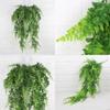 Fake Plant Wall Panel With Pteridium Latiusculum Leaf For Wedding Decoration And Outdoor Events