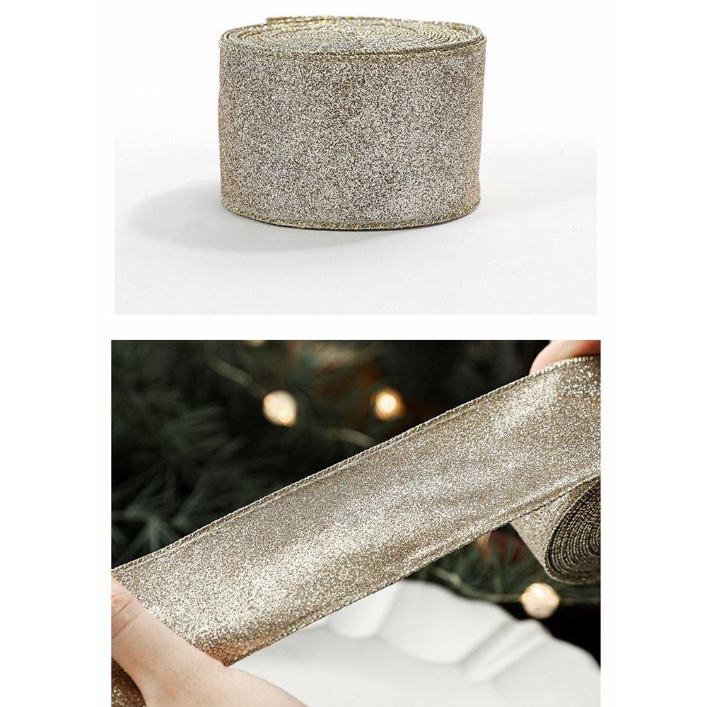Рождественский подарок тканевая лента-свиль 2 м мешковина лента новая рождественская лента